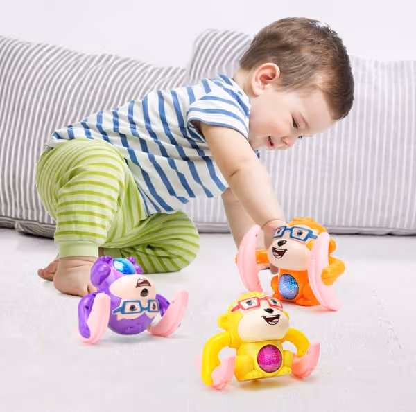 Great Selection collection - Early infant electric flip monkey toy