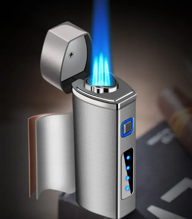 Electric Torch Lighter with Micro USB Charging Cable